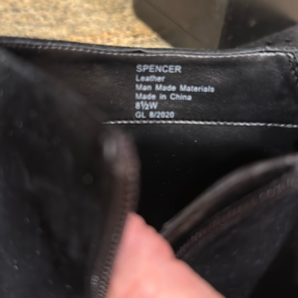 Aerosoles Women's Black Suede Spencer Boots Size 8.5 Wide - Picture 6 of 9